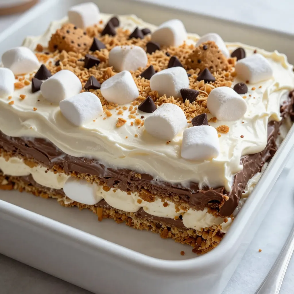 S&#8217;mores Icebox Cake Delightful No-Bake Dessert