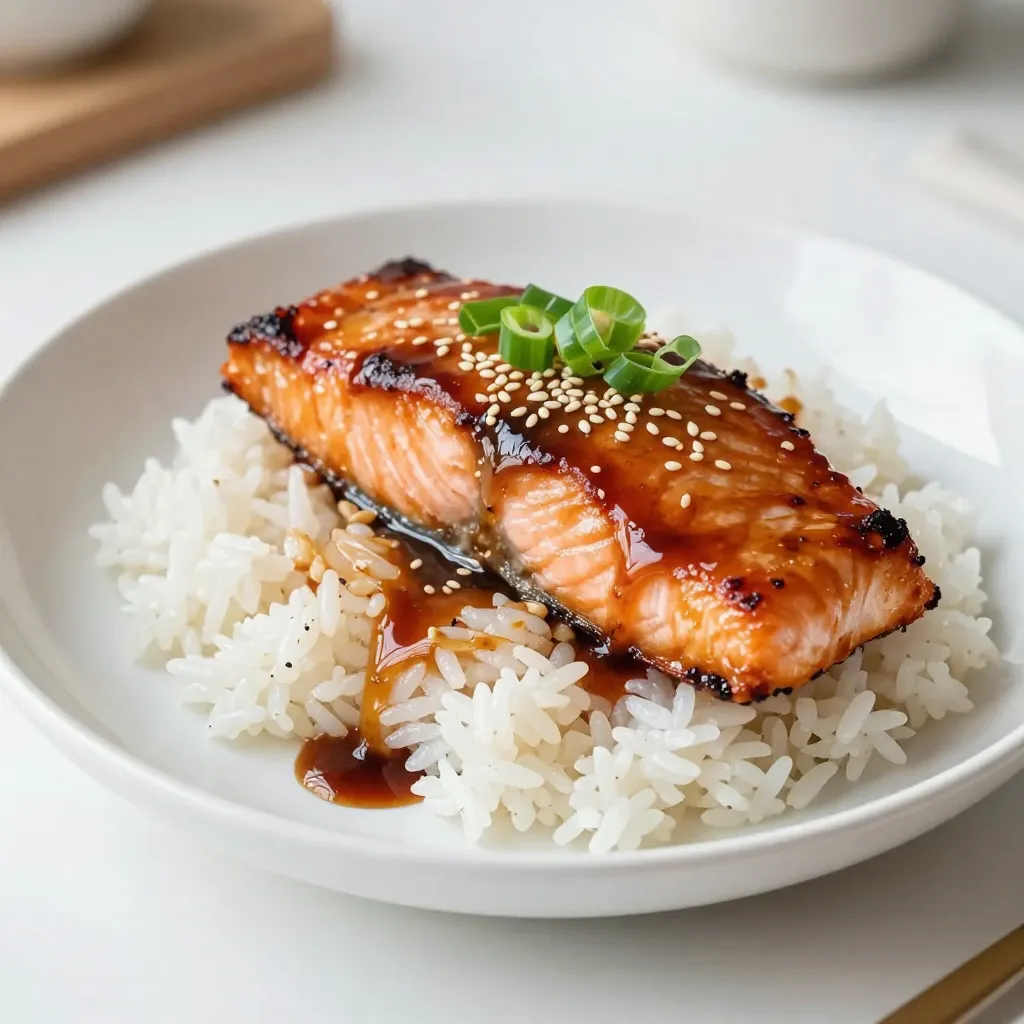 Teriyaki Glazed Salmon Flavorful Dinner Delight