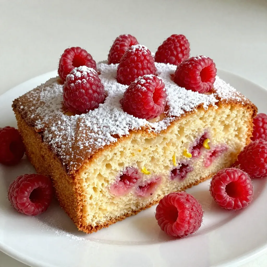 Lemon Raspberry Pound Cake Deliciously Moist Treat