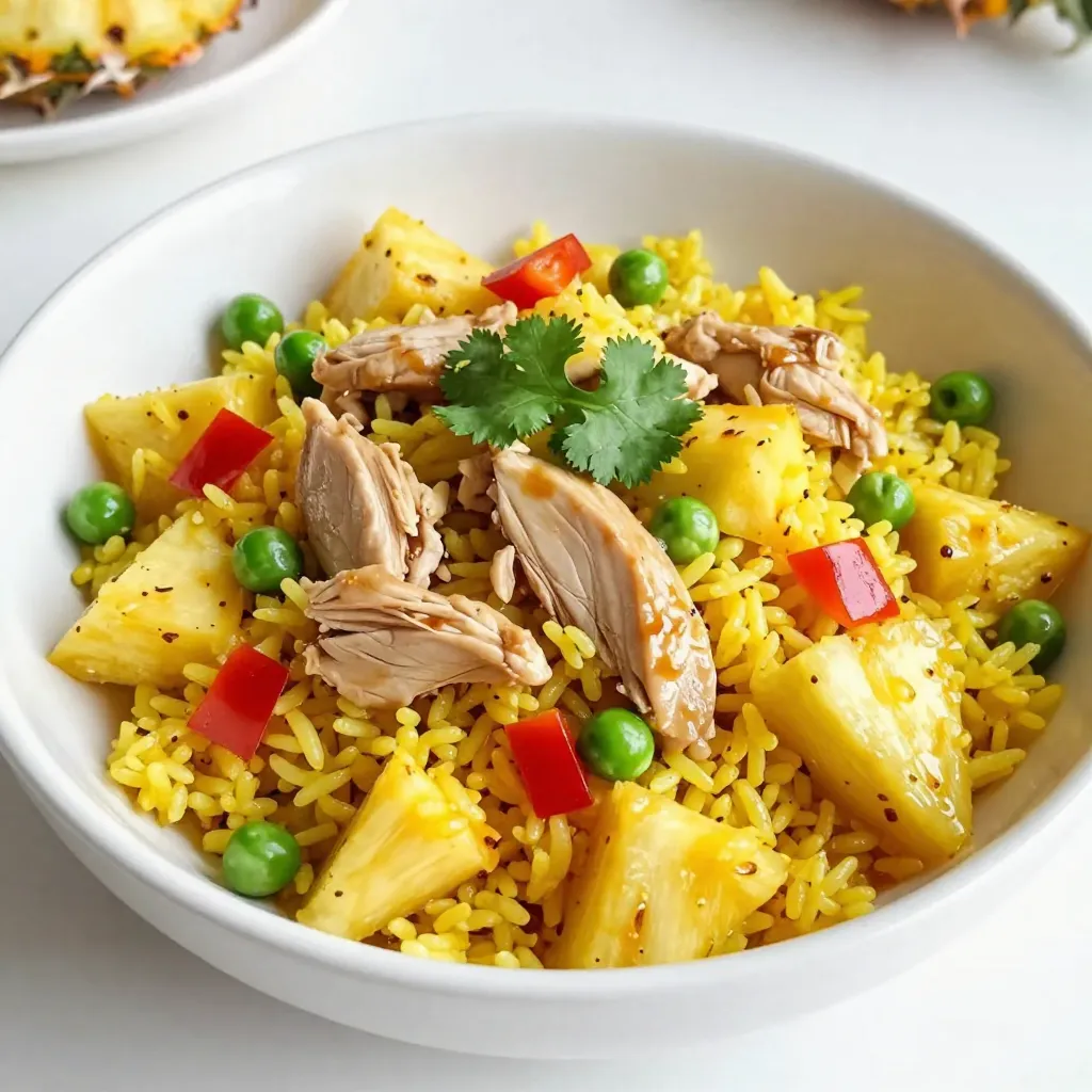 Tropical Pineapple Chicken Rice Flavorful and Easy Meal
