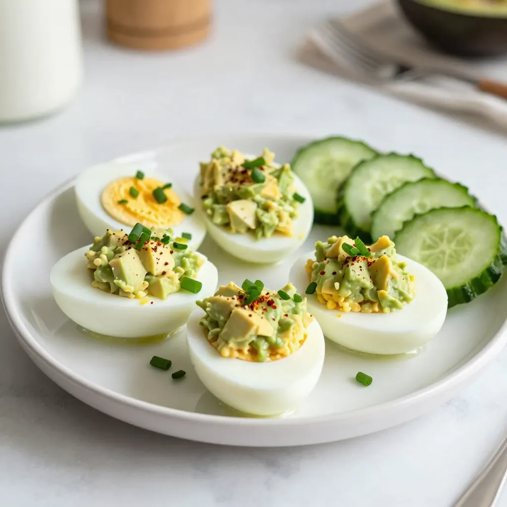 Avocado Egg Salad Easy and Creamy Recipe