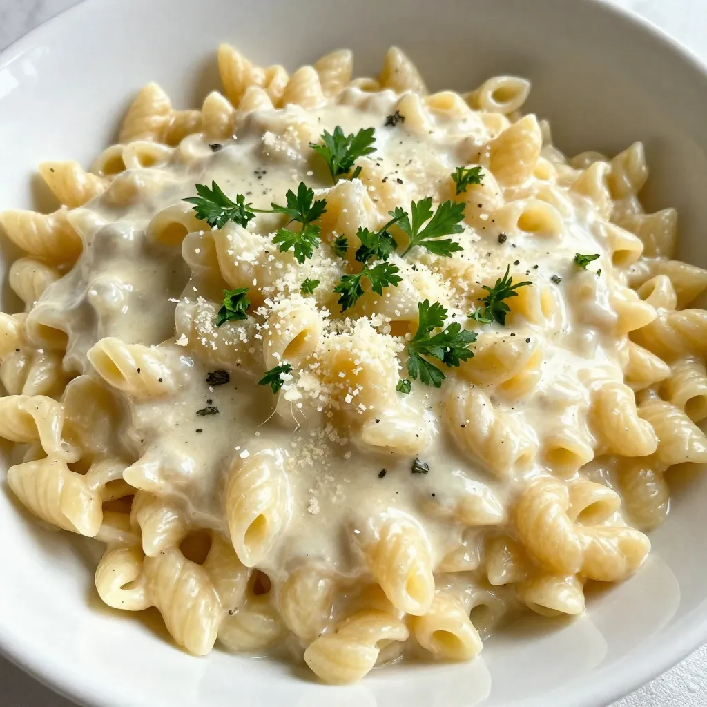 Creamy Garlic Parmesan Orzo Delightful and Simple Dish