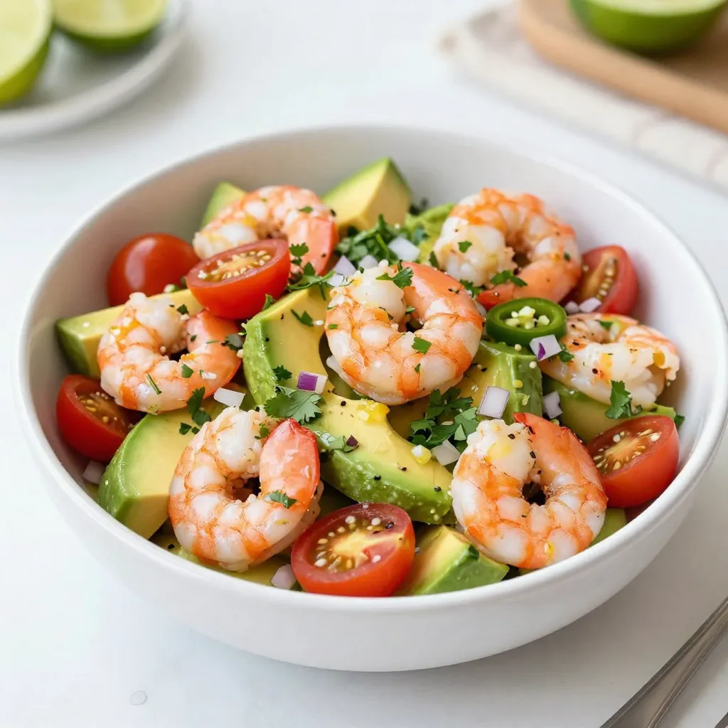 Spicy Shrimp Avocado Salsa Fresh and Flavorful Delight