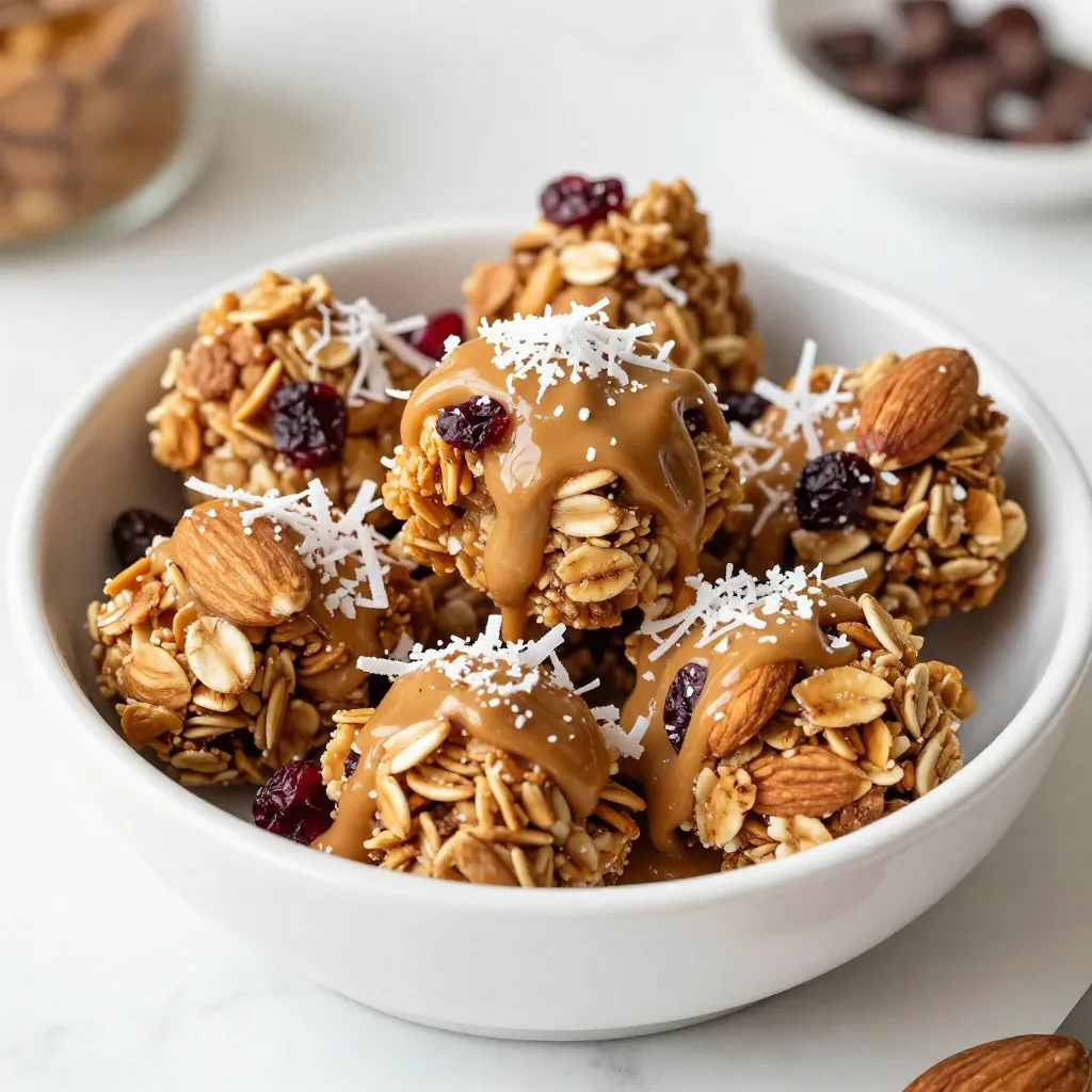 Almond Butter Granola Clusters Healthy Snack Delight