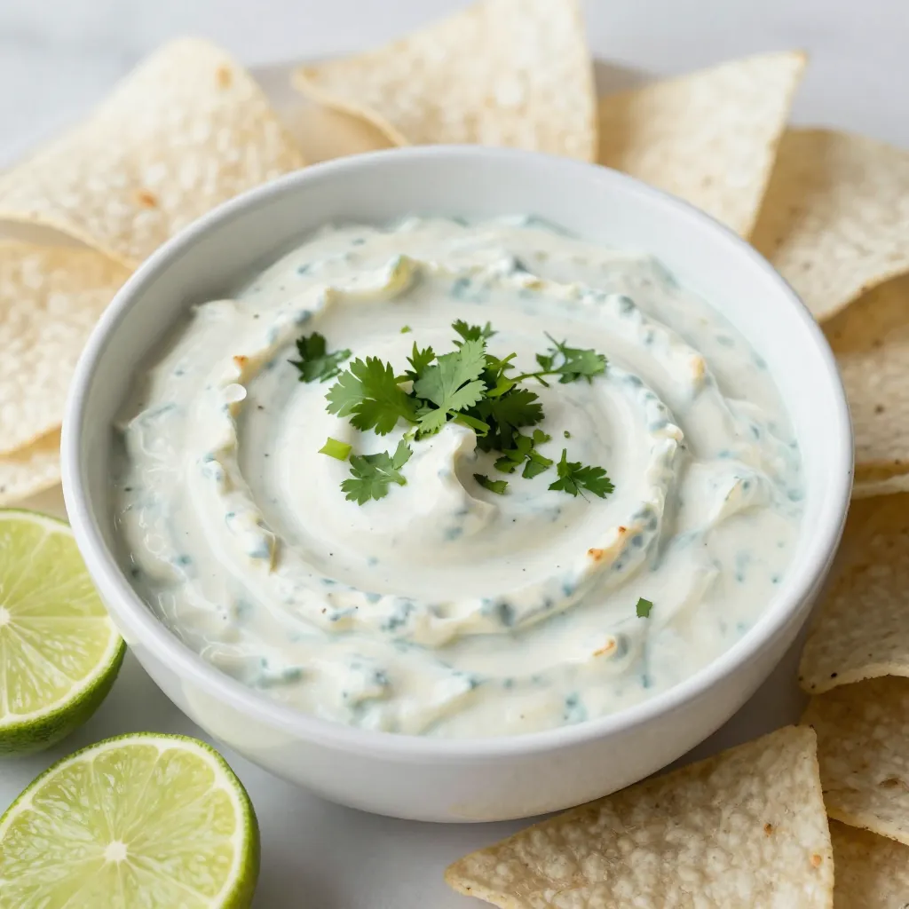 Creamy Cilantro Lime Dip Fresh and Flavorful Recipe