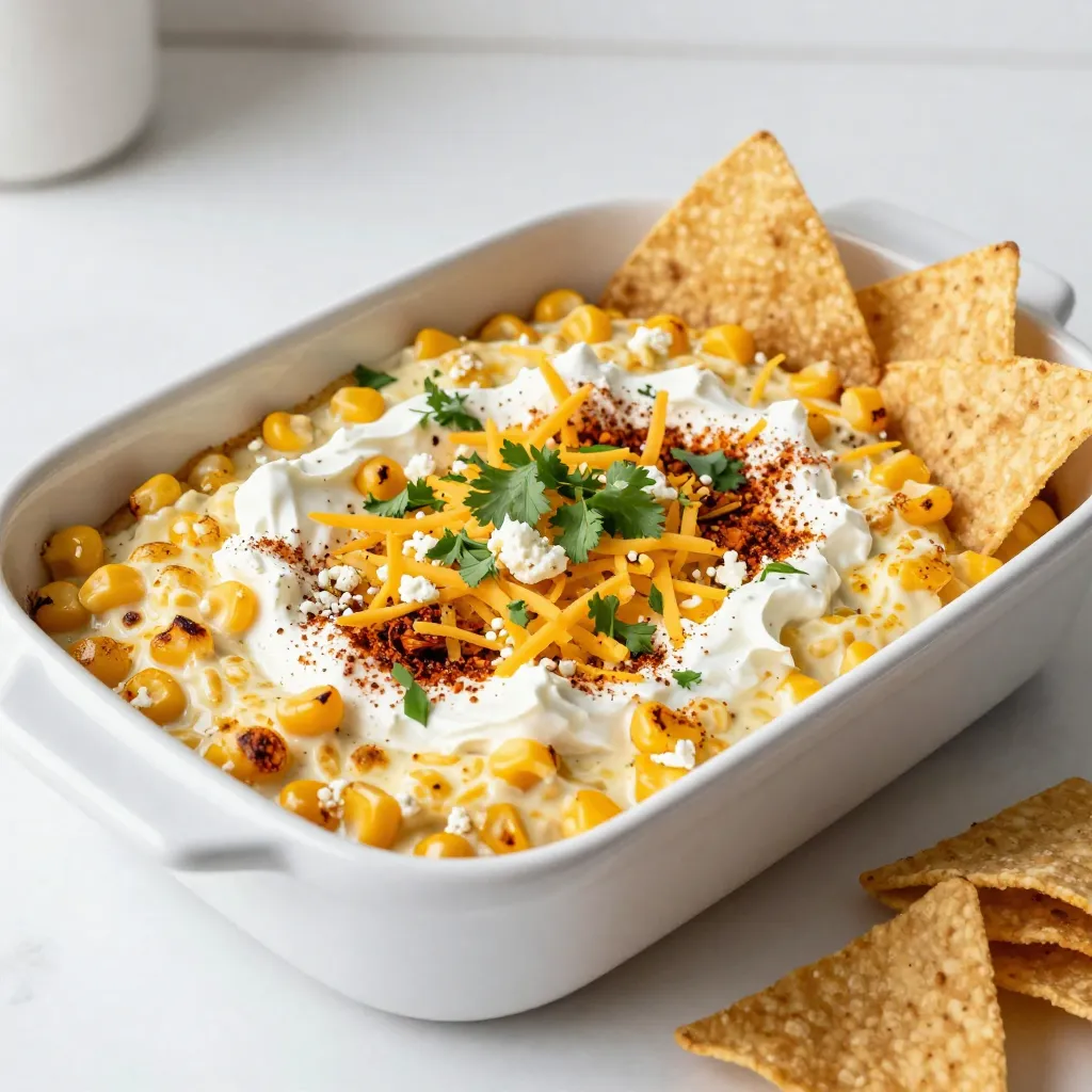 Cheesy Mexican Street Corn Dip Bold and Flavorful Treat