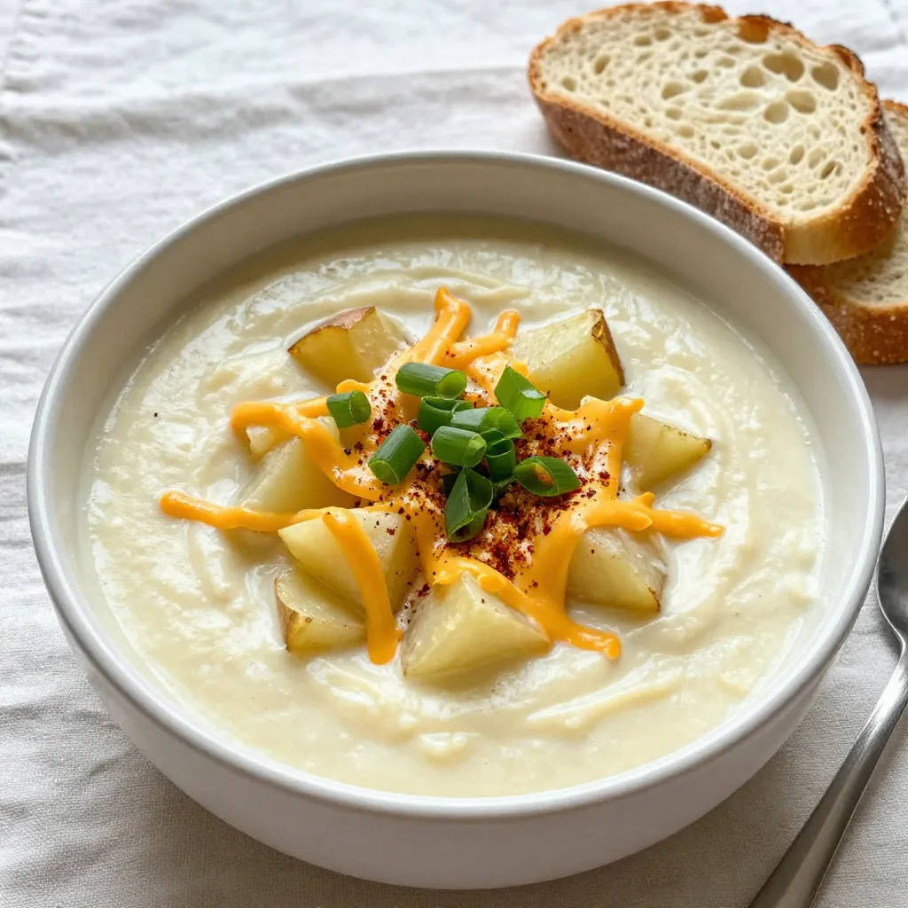 Loaded Baked Potato Soup Creamy and Comforting Dish