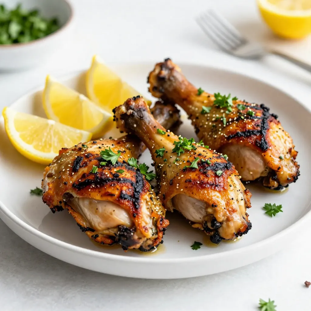 Ranch Rubbed Grilled Chicken Drumsticks Flavor Boost