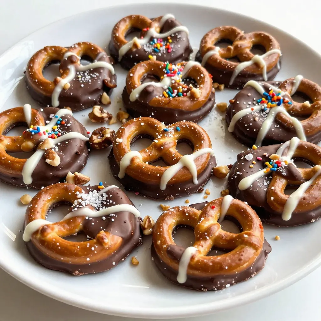 Chocolate Covered Pretzel Bark Irresistible Treat