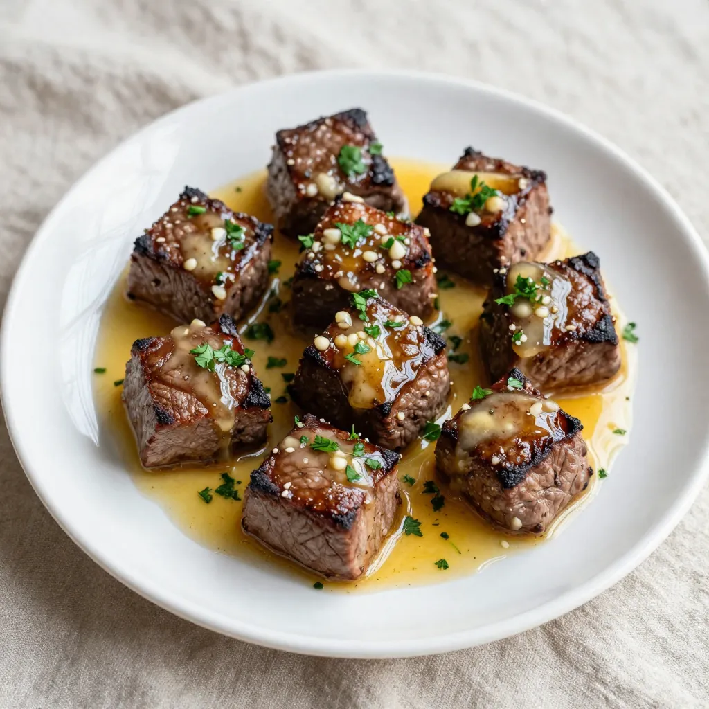 Garlic Butter Steak Bites Flavorful and Easy Recipe