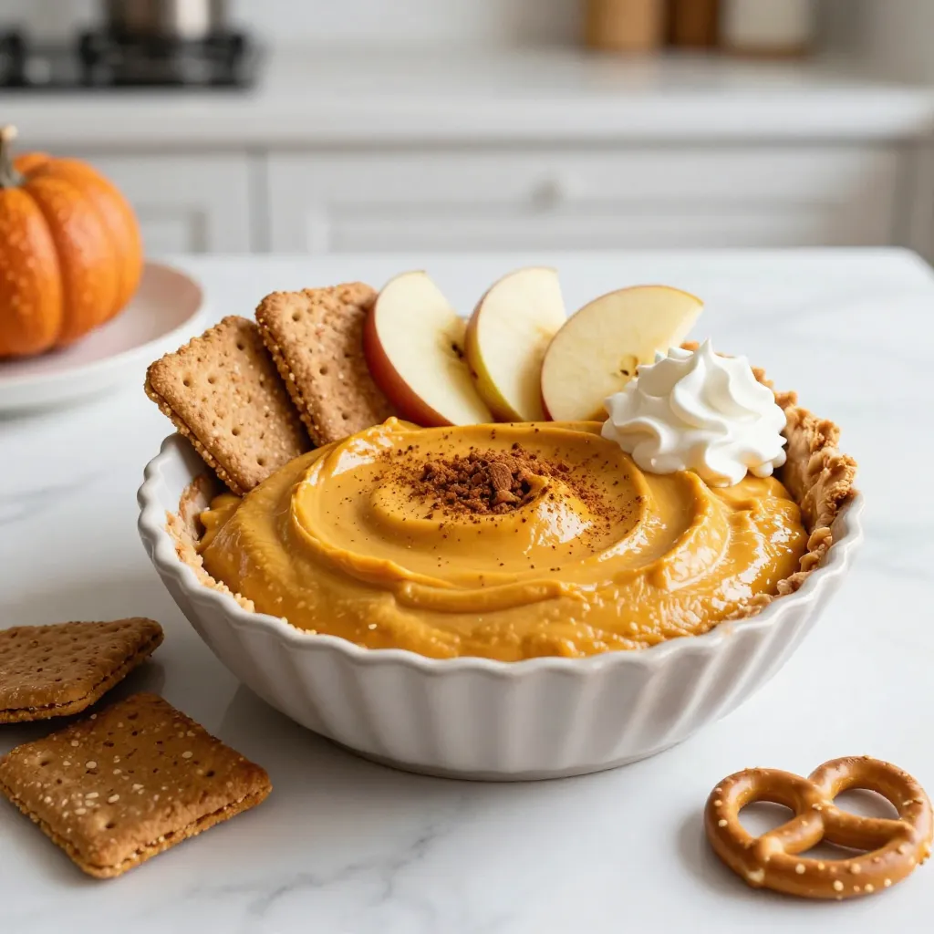 Pumpkin Pie Cheesecake Dip Creamy and Delightful Treat