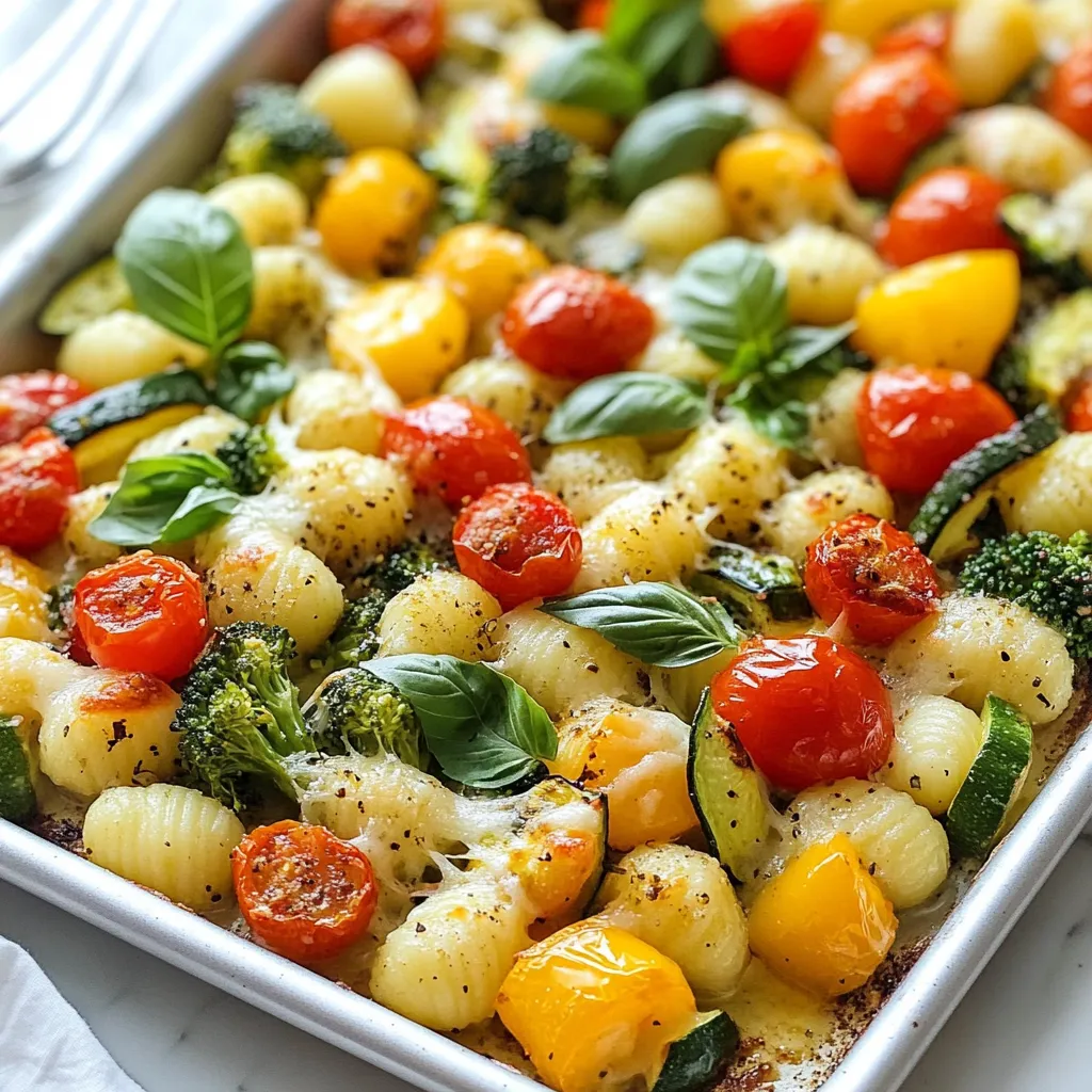 Sheet Pan Gnocchi Primavera Fresh and Flavorful Feast