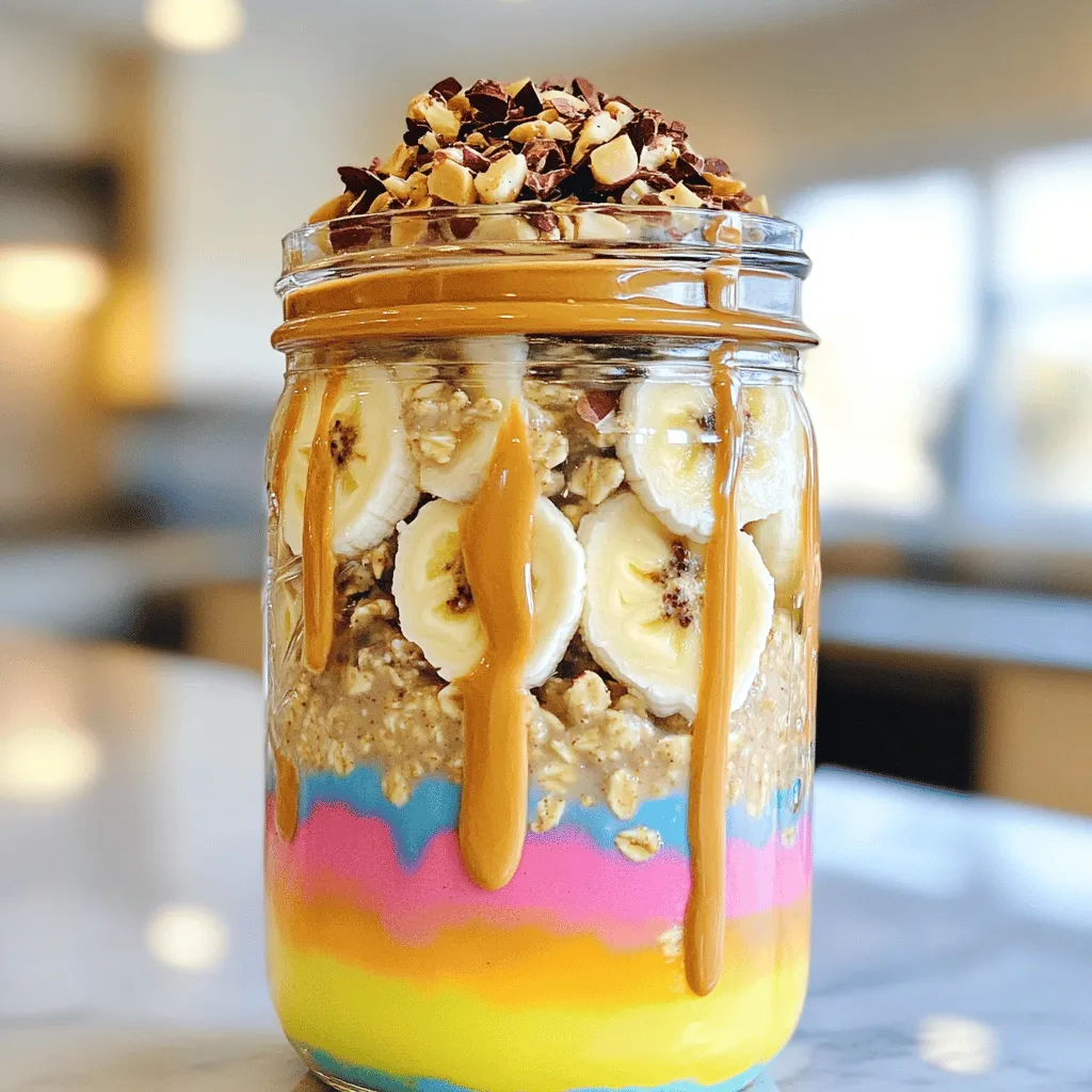 Peanut Butter Banana Overnight Oats Easy Healthy Meal