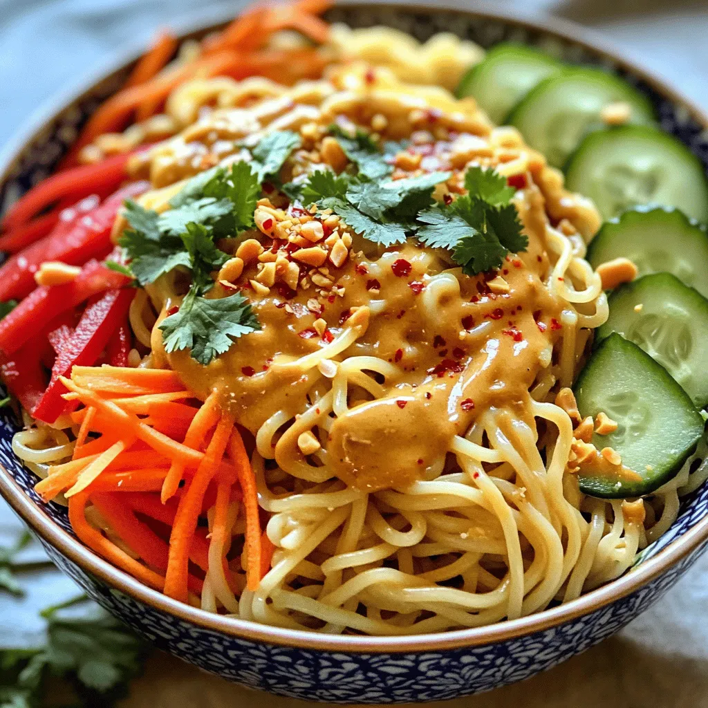 Easy Thai Peanut Noodles Flavorful and Quick Meal