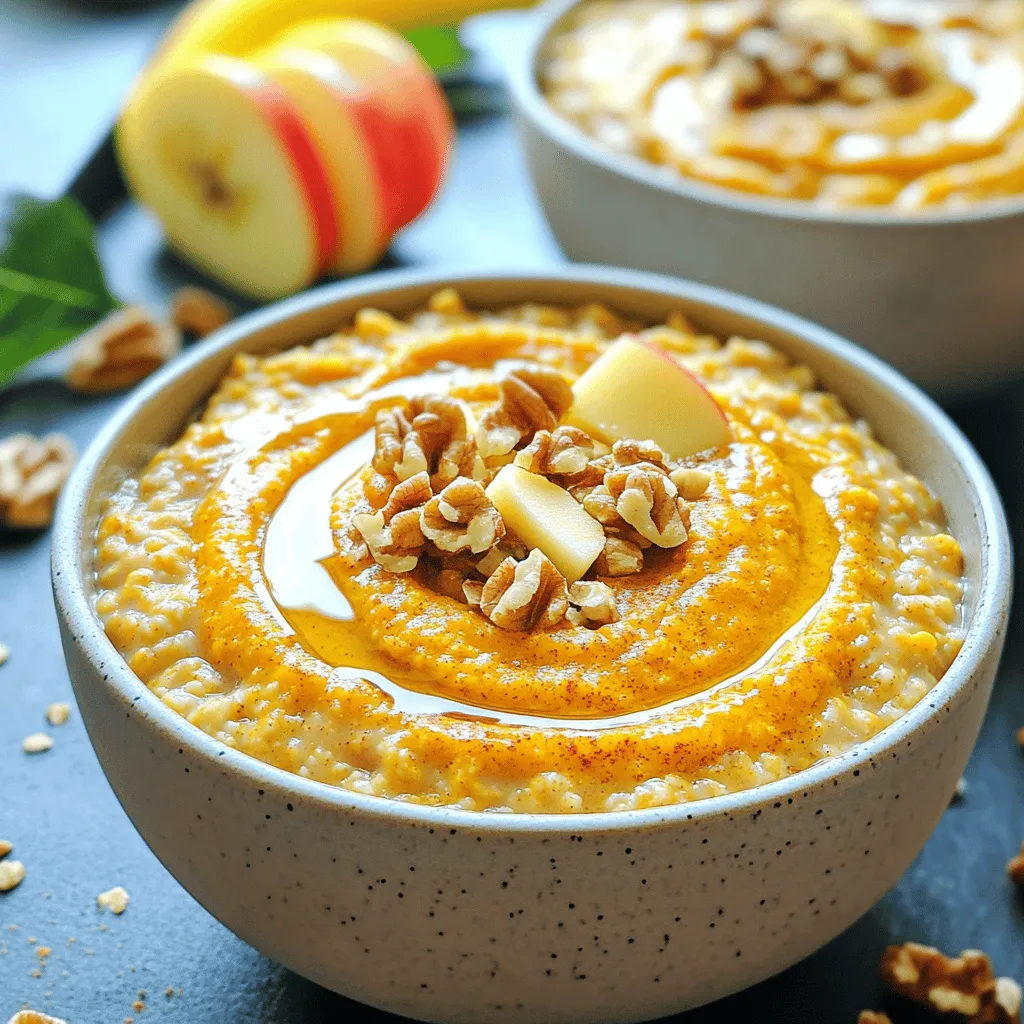28. Pumpkin Spice Oatmeal Comforting Fall Breakfast Recipe