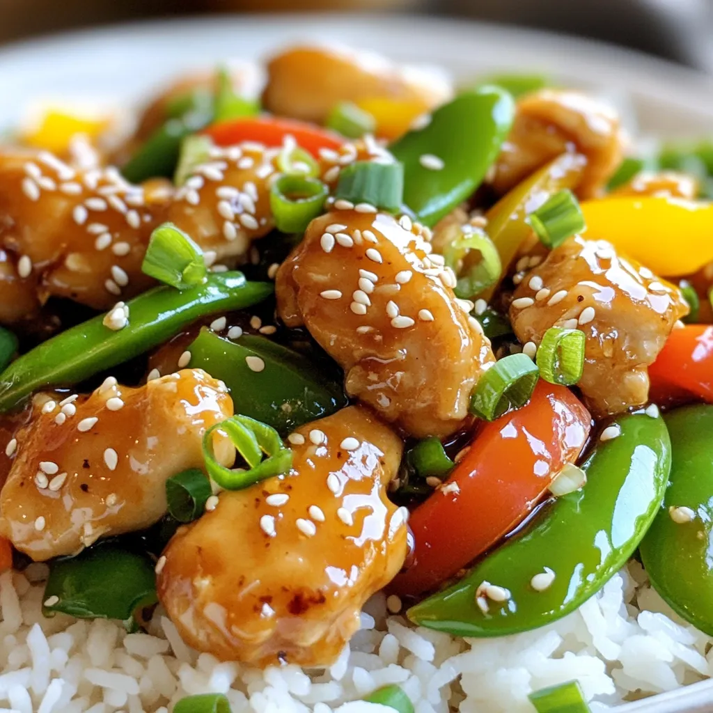 Honey Sesame Chicken Stir Fry 15 Minutes Delight