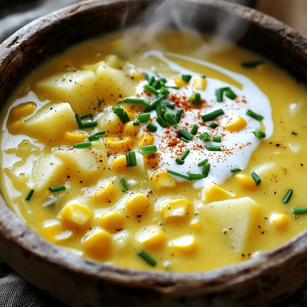 Creamy Corn Chowder Simple and Satisfying Recipe