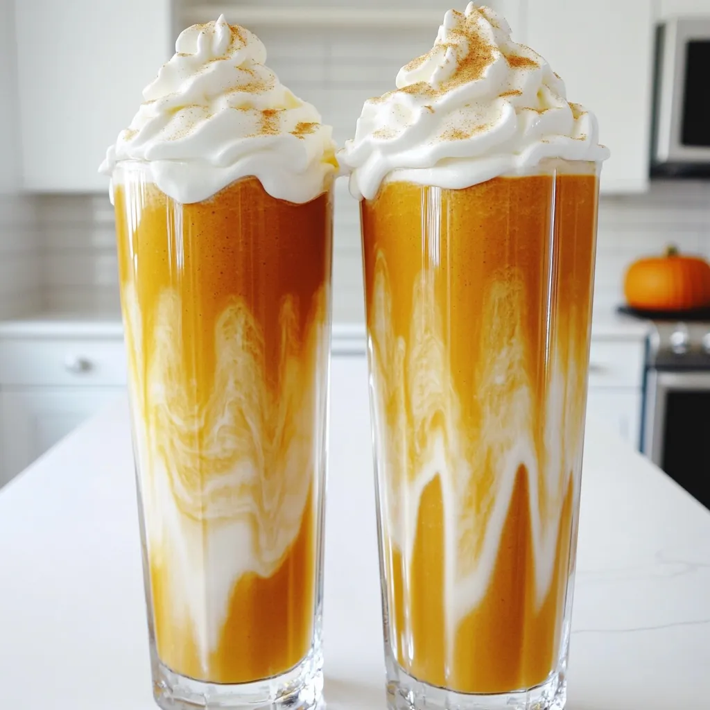 Pumpkin Cream Cold Brew Milkshake Flavorful Delight