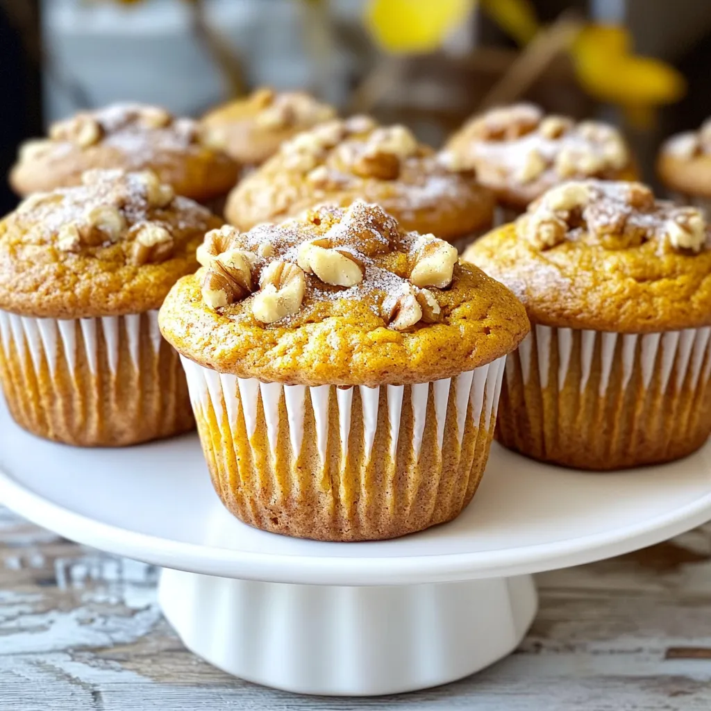 Cinnamon Pumpkin Muffins Perfect for Fall Baking