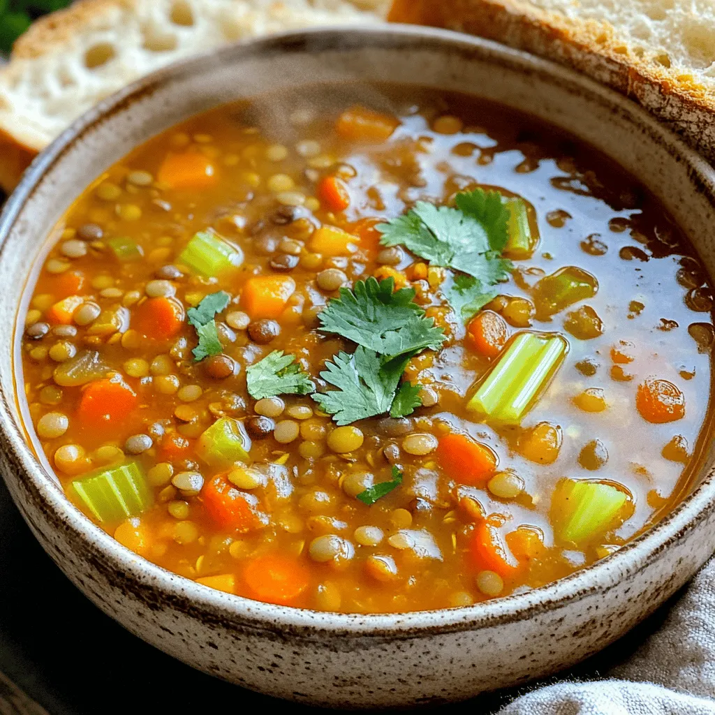 Spicy Lentil Soup Flavorful and Hearty Recipe