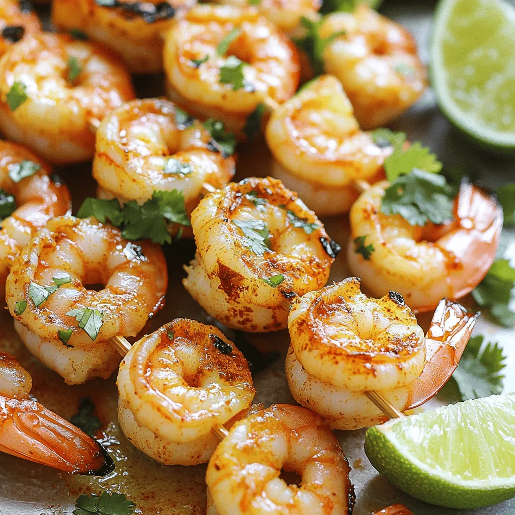 Chipotle Lime Shrimp Skewers Juicy and Flavorful Recipe