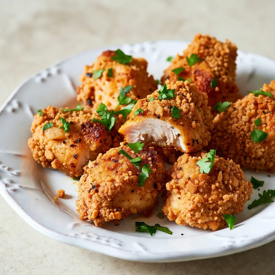 Spicy Cajun Chicken Bites Flavorful and Crispy Treat
