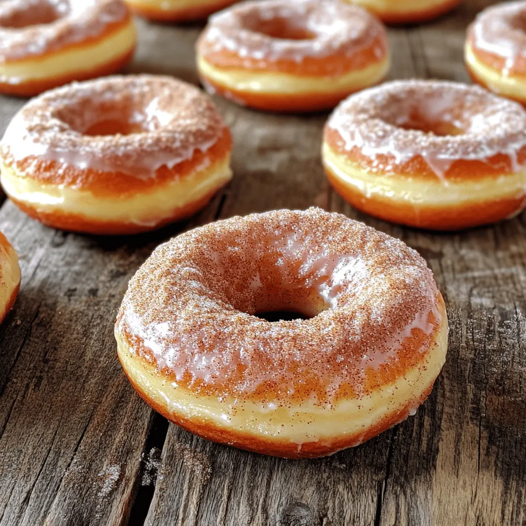 Homemade Cinnamon Sugar Donuts Irresistible Treat