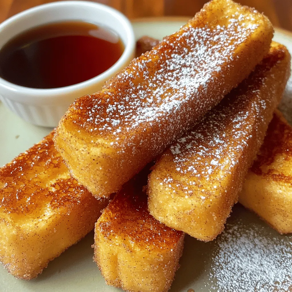 Cinnamon Sugar French Toast Sticks Tasty Breakfast Treat