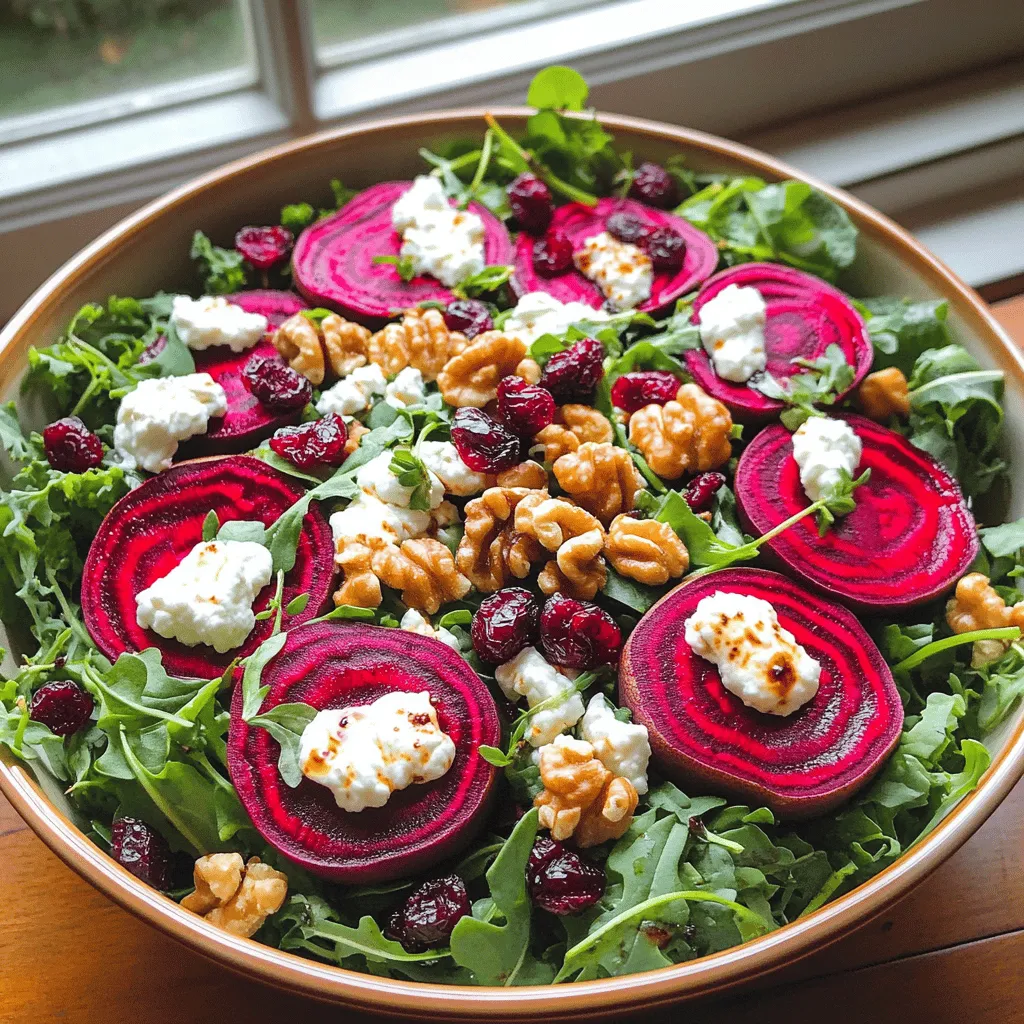 Satisfying 25. Roasted Beet and Goat Cheese Salad Recipe