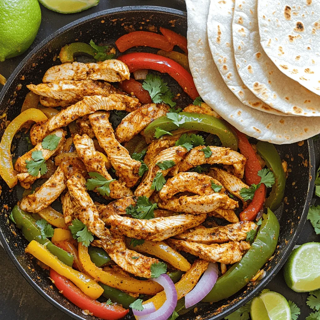 Easy Chicken Fajitas Quick and Flavorful Recipe