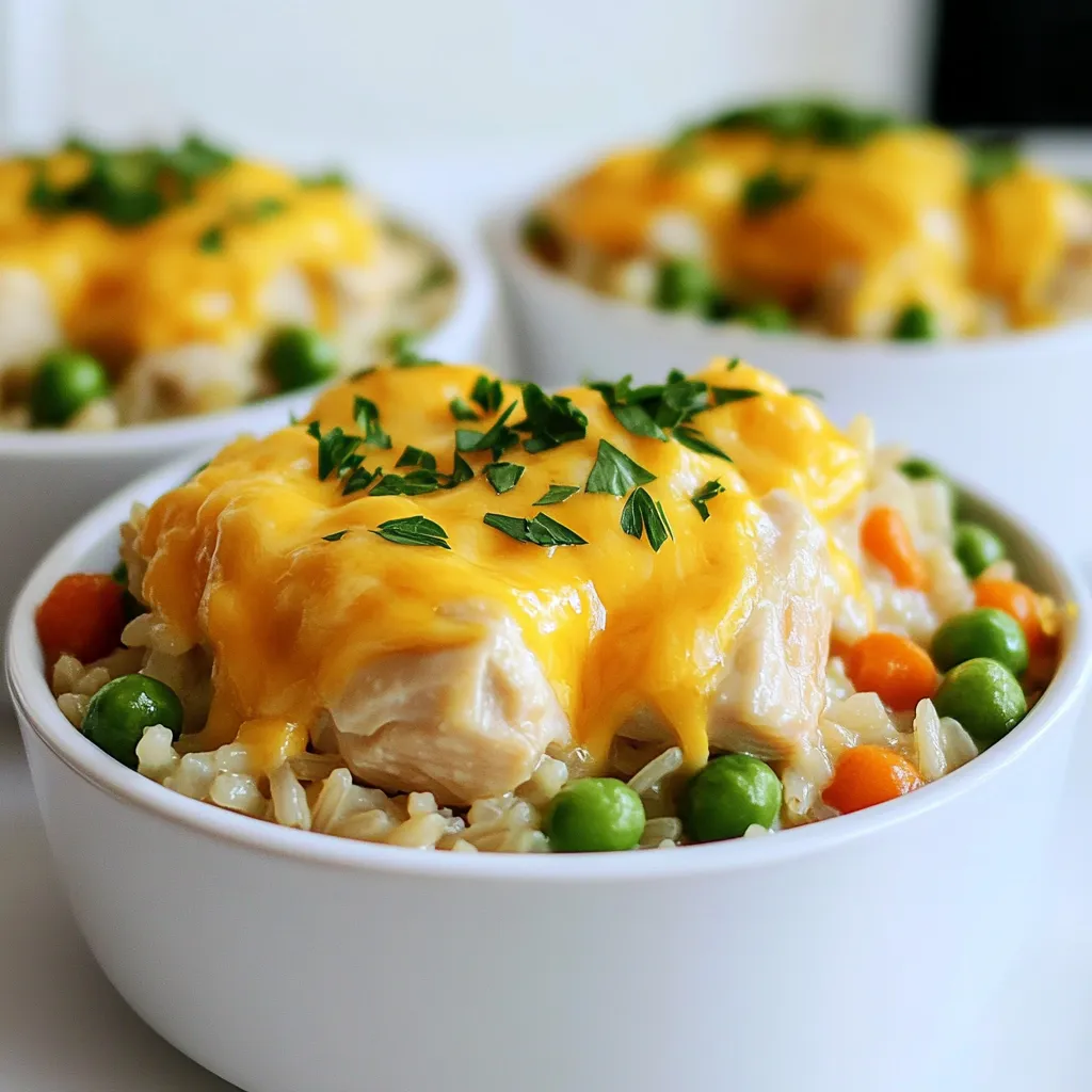 Savory Chicken &#038; Rice Casserole Slow Cooker Recipe