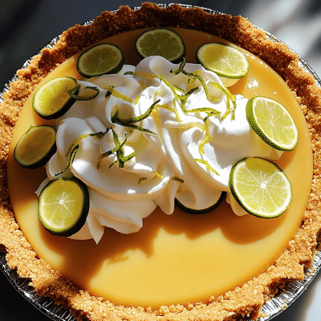Classic Key Lime Pie Simple and Tangy Recipe