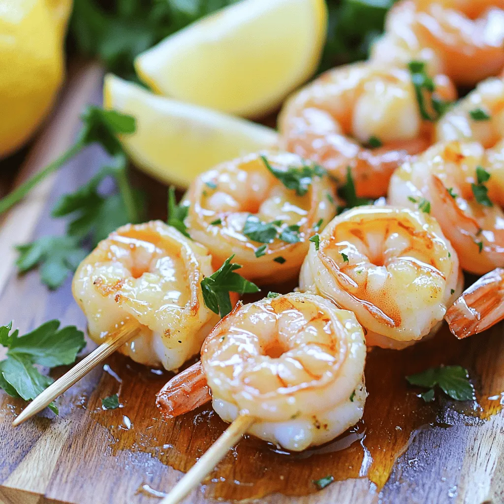Honey Garlic Shrimp Skewers Flavorful and Simple Recipe