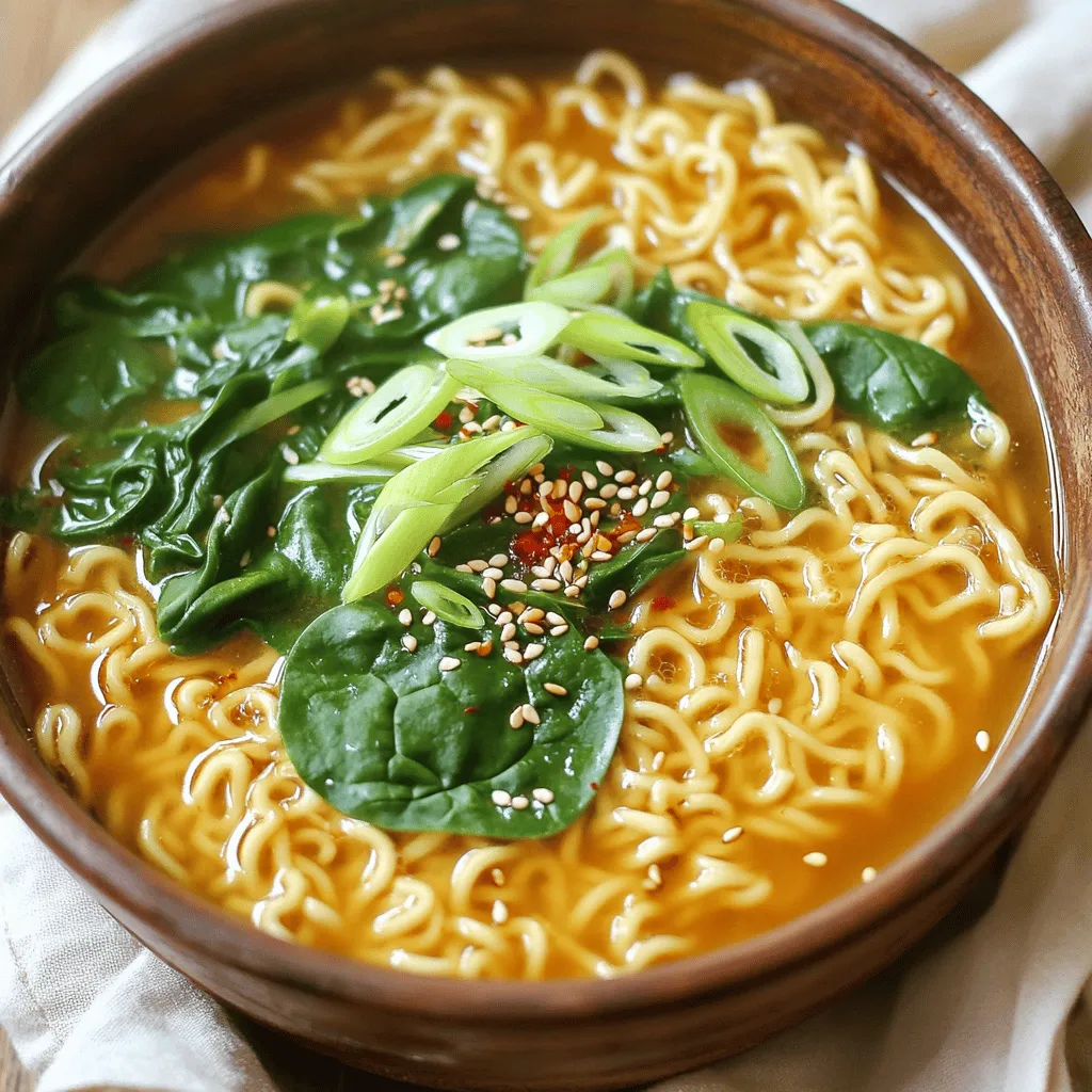 Minute Garlic Chili Ramen Quick and Flavorful Meal