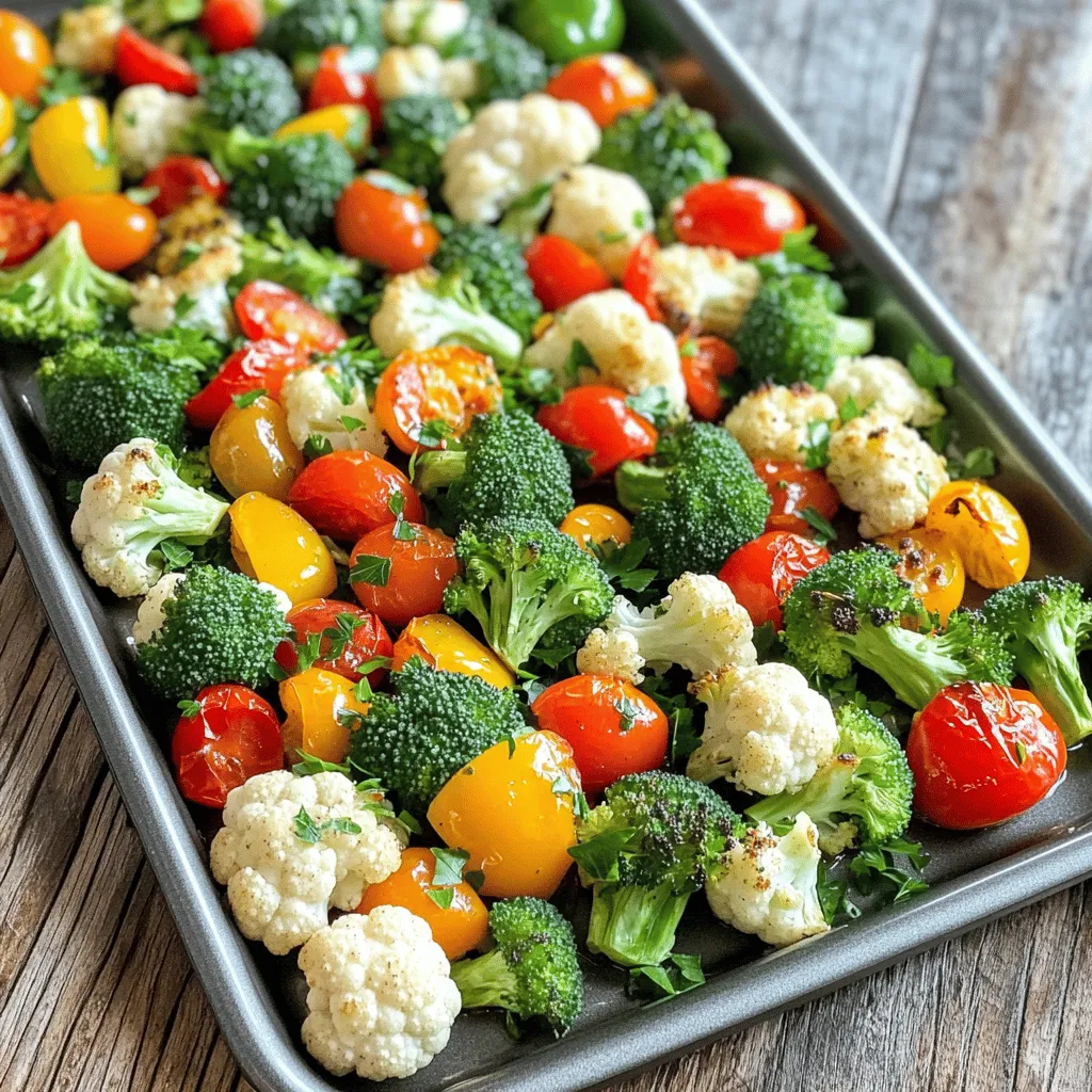Sheet Pan Garlic Butter Veggie Medley Delight