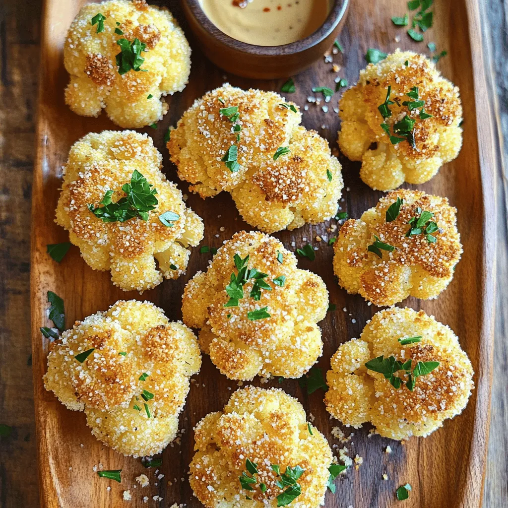 Crispy Cauliflower Bites Healthy and Tasty Snack
