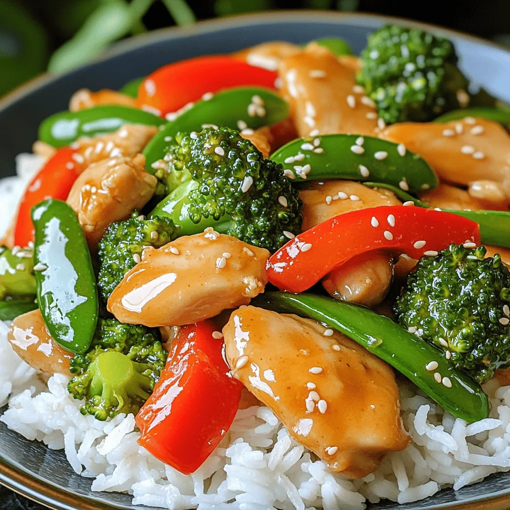 Honey Garlic Chicken Stir Fry Flavorful and Easy Meal
