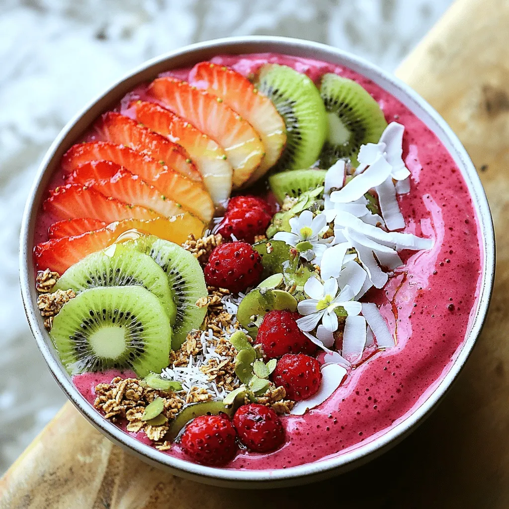 Berry Smoothie Bowl Refreshing and Nutritious Recipe