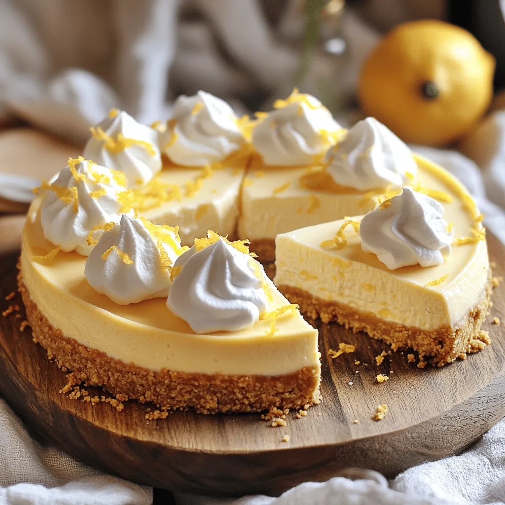 No Bake Lemon Cheesecake Delightfully Simple Treat