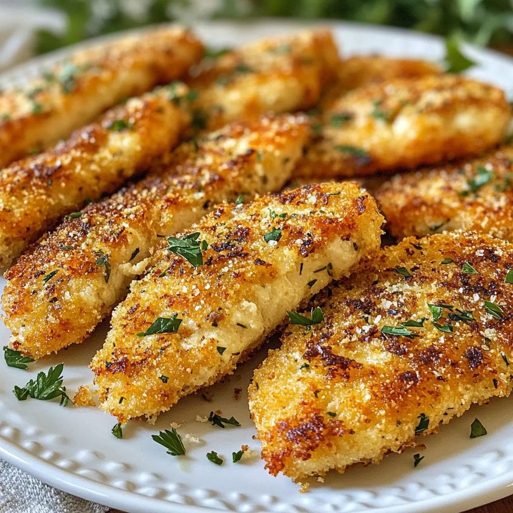 Parmesan Herb Turkey Cutlets Crispy and Flavorful Dish