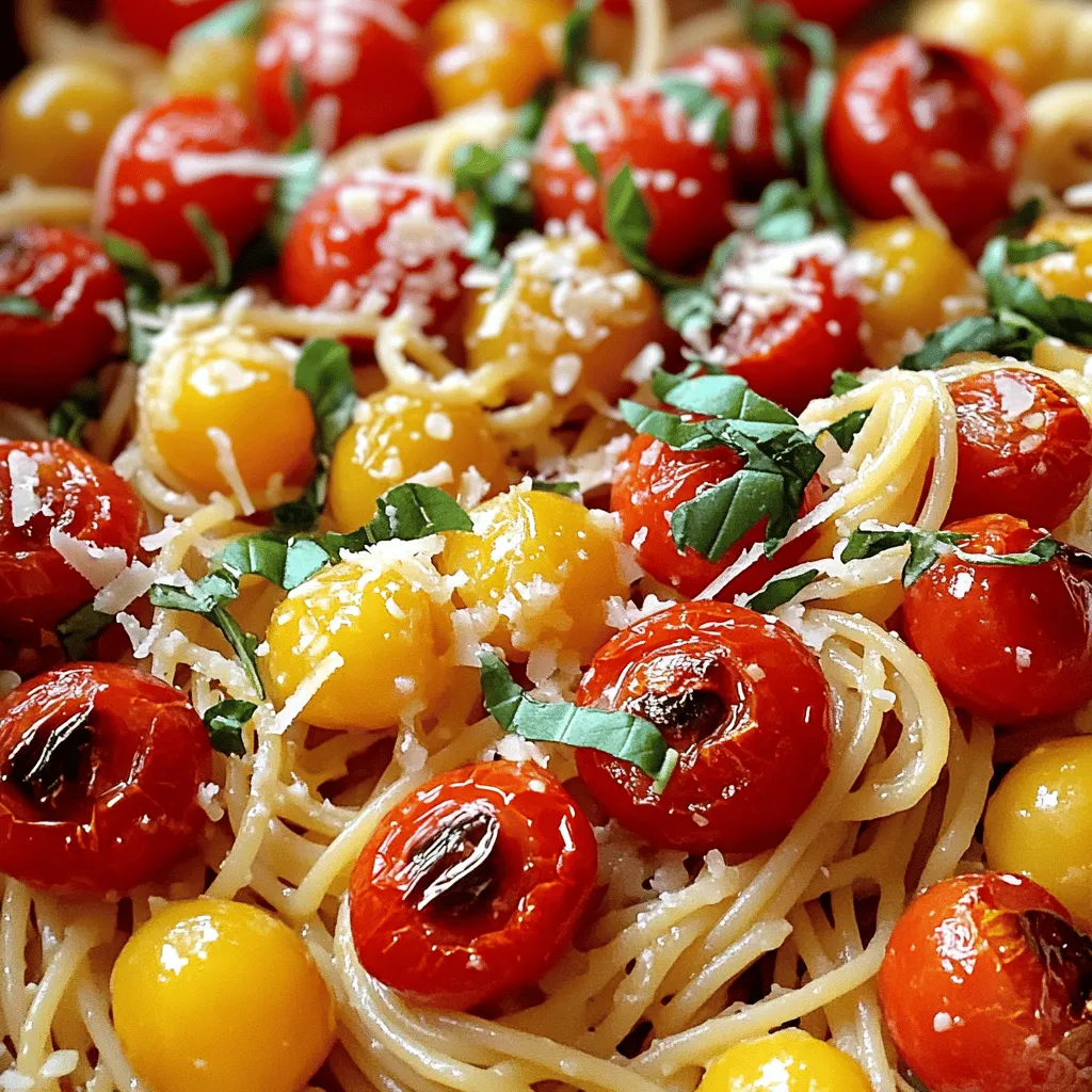 62. Roasted Garlic and Tomato Pasta Delicious Recipe