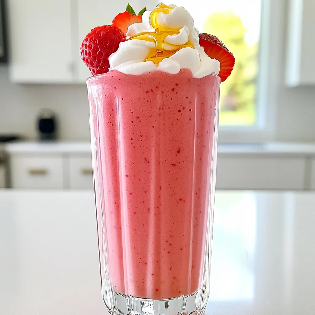 Strawberry Cheesecake Smoothie Protein Delightful Blend