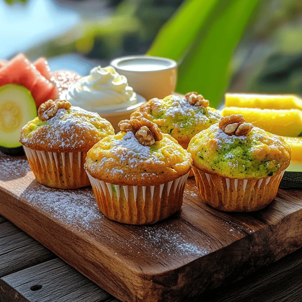 Zucchini Breakfast Muffins Wholesome and Easy Recipe