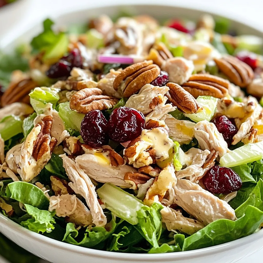 Cranberry Pecan Chicken Salad Fresh and Flavorful Recipe