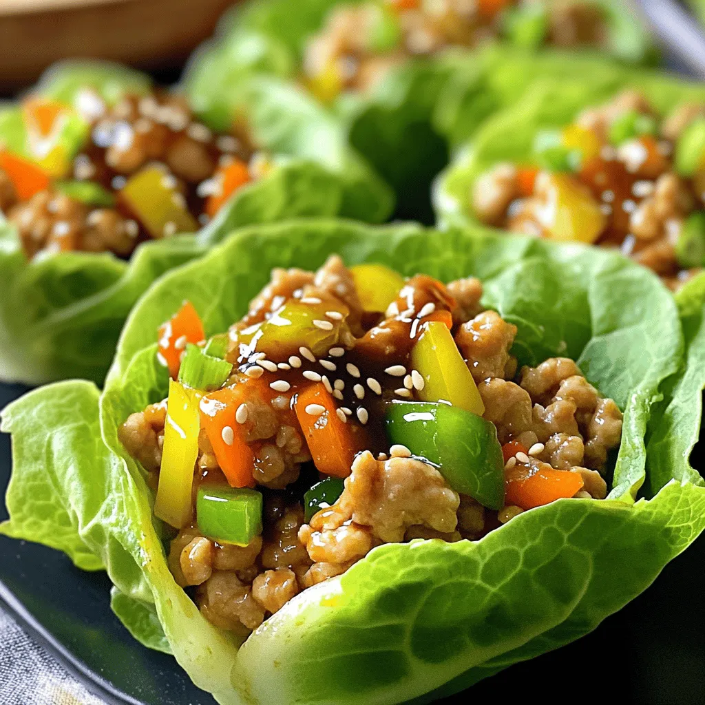 Asian Chicken Lettuce Cups Flavorful Weeknight Meal