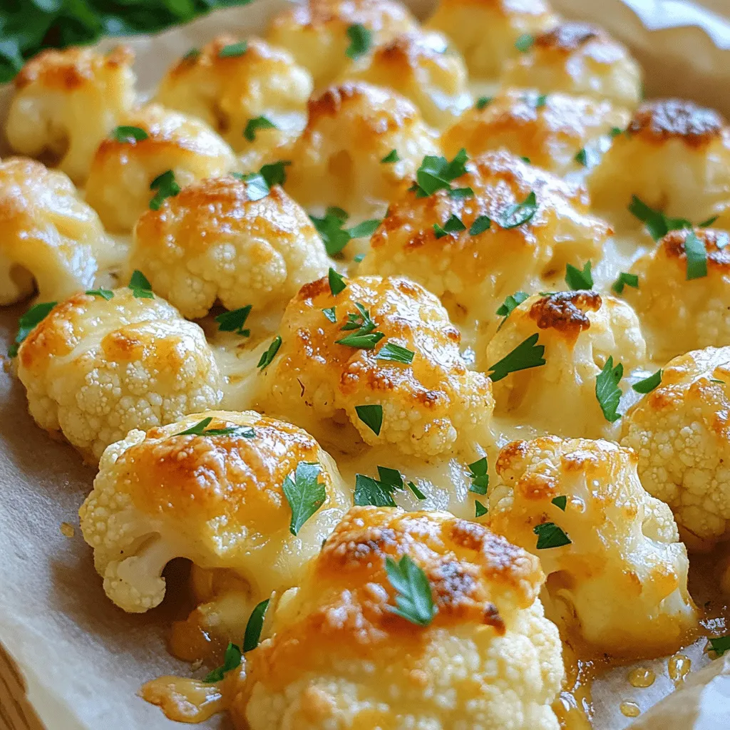 Roasted Garlic Parmesan Cauliflower Flavorful Delight