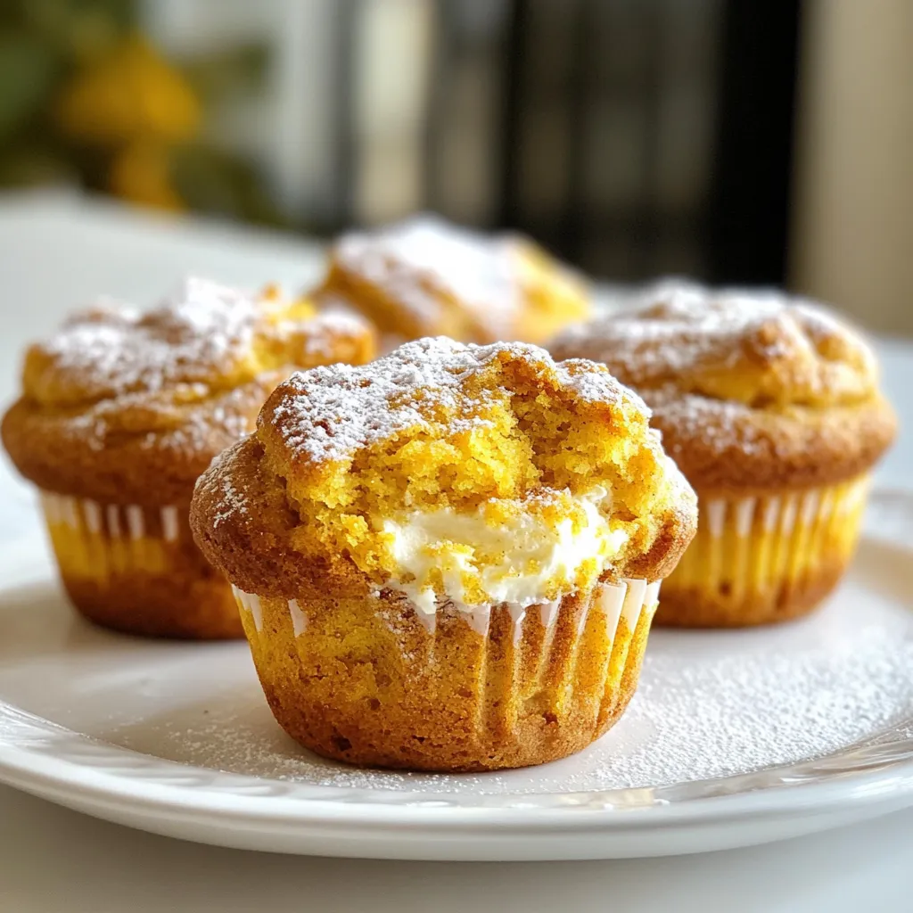 Pumpkin Cream Cheese Muffins Flavorful and Easy Recipe