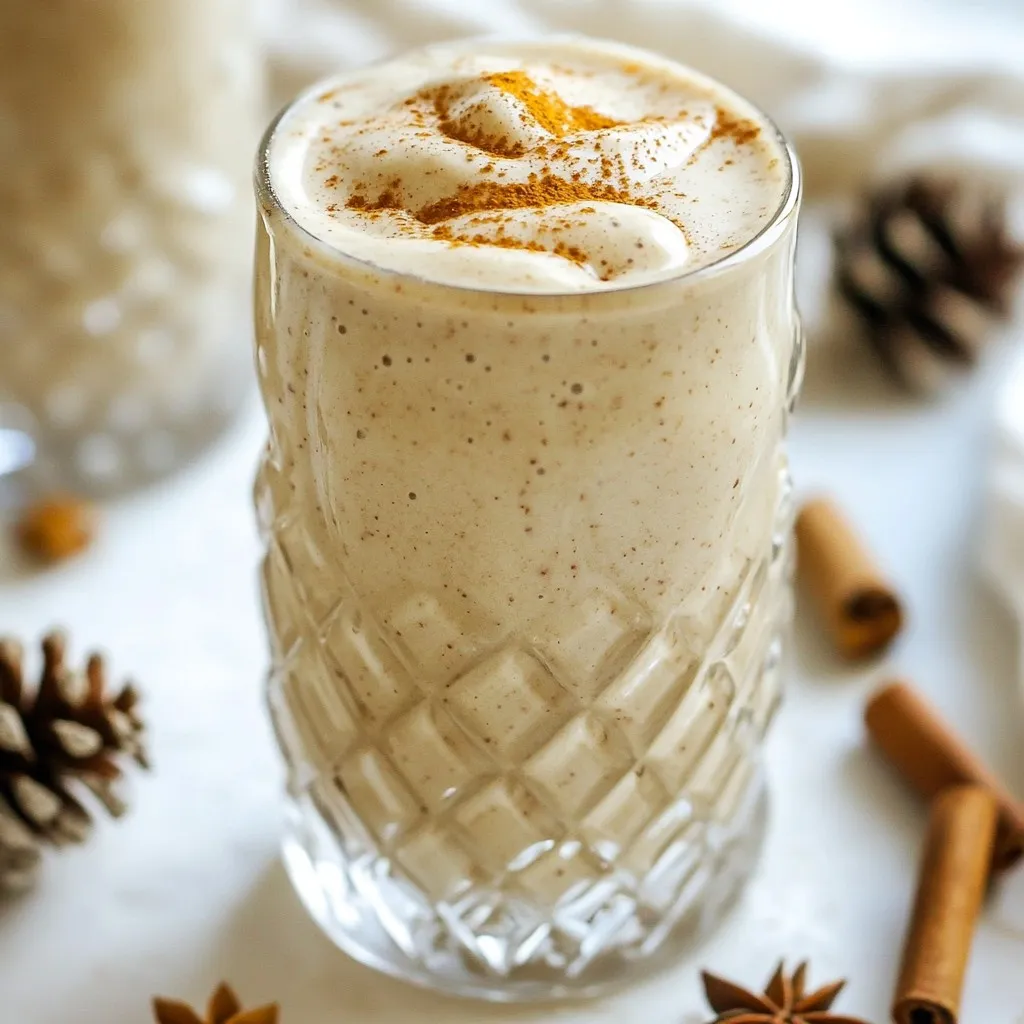 Gingerbread Smoothie Cozy and Comforting Delight