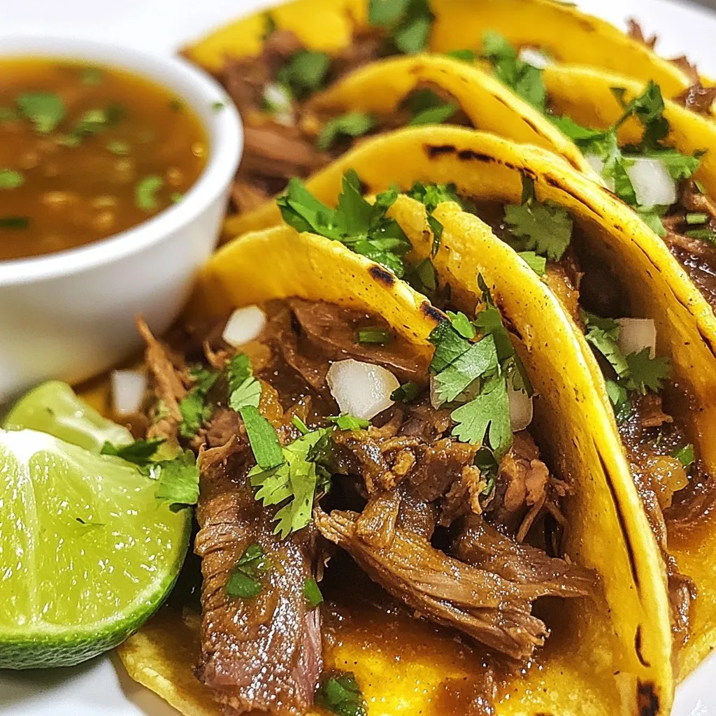 Classic Birria Tacos Tempting Flavorful Recipe