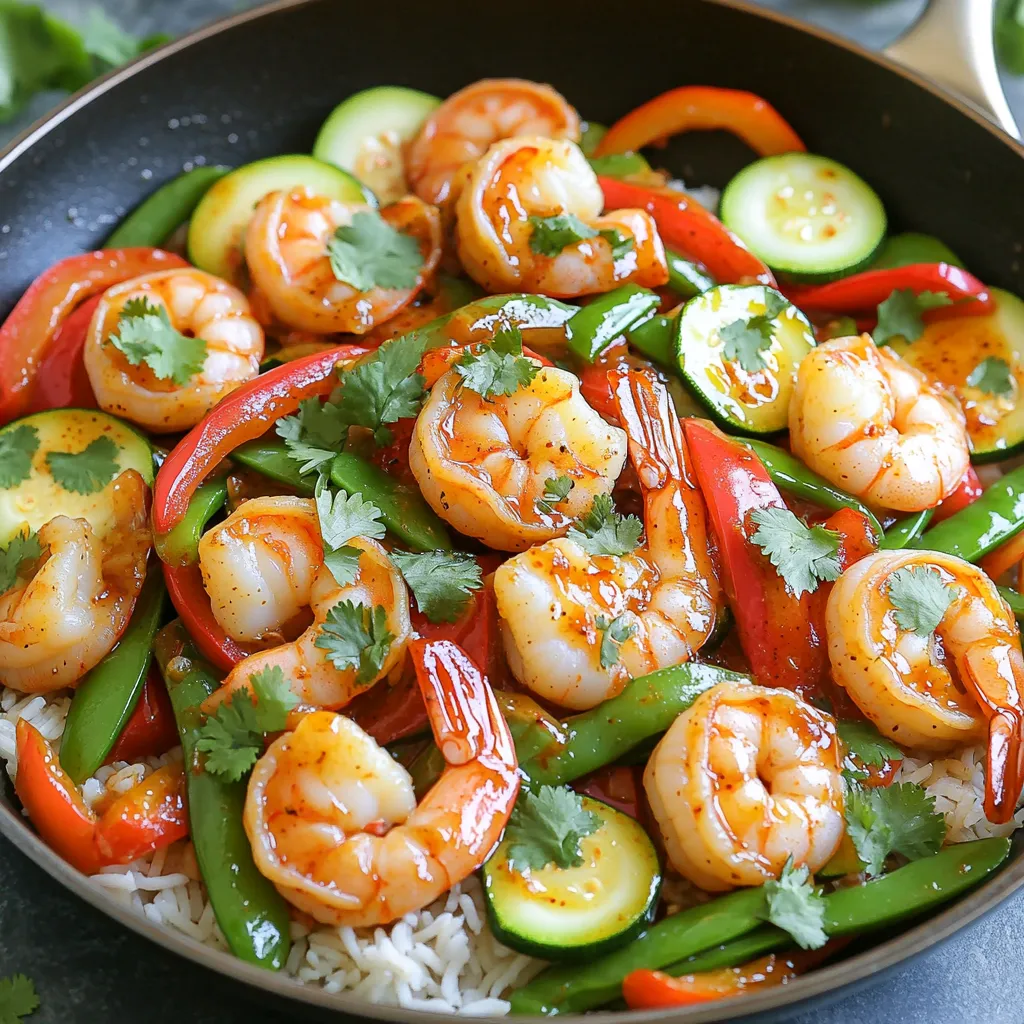 Minute Chili Garlic Shrimp Stir-Fry Quick and Easy Meal
